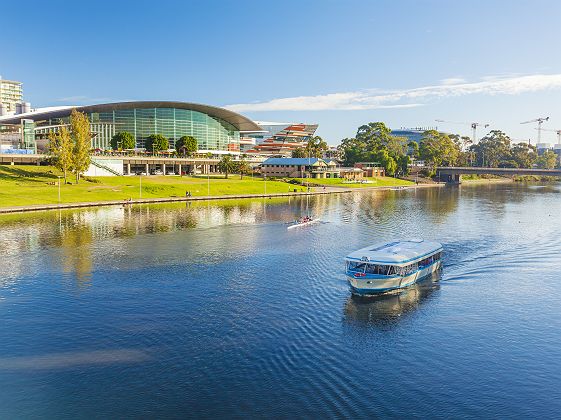 Centre-ville d'Adelaide en Australie