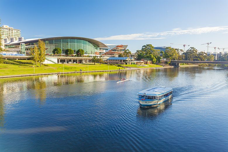 Centre-ville d'Adelaide en Australie