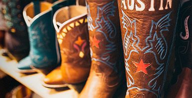 @Travel Texas Bottes de cowboy Austin