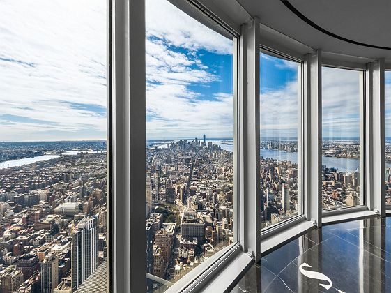 Empire State Building View from the observatory