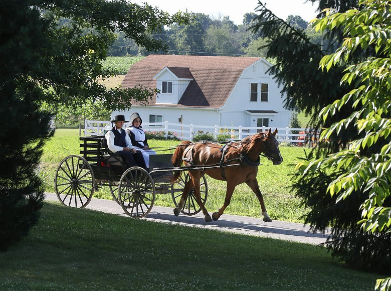 amish people - lancaster - pennsylvanie