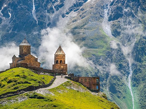 Gergeti Trinity Church, en Georgie