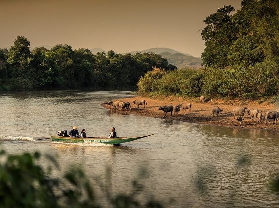 Croisière sur le Mékong, Triangle d'Or - Thaïlande