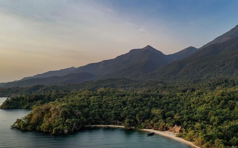 Greystoke Mahale - vue panoramique sur le camp