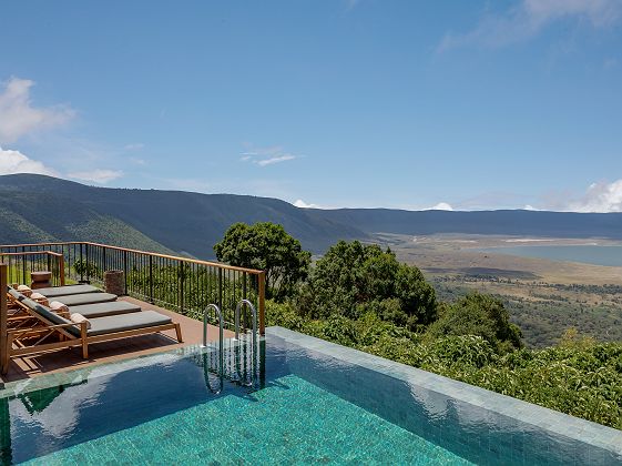 Ngorongoro Lodge member of Meliá Collection - piscine à débordement