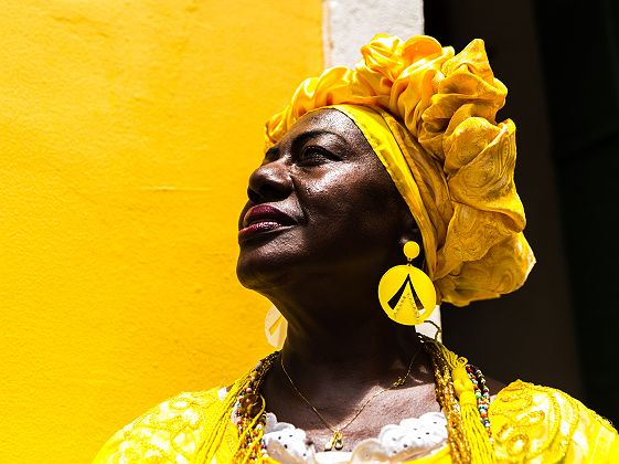 Portrait d'une brézilienne - Bahia, Brézil