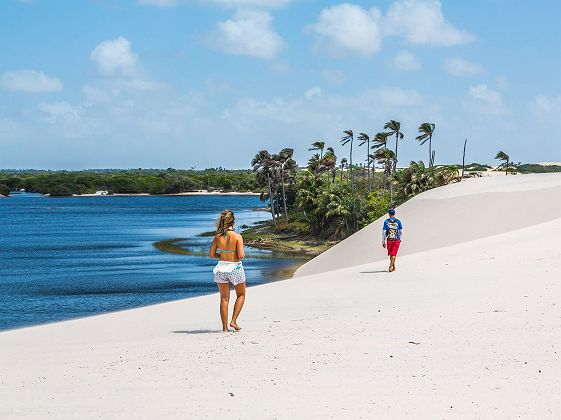 Promenades dans le parc des Lencois Maranhenses - Brésil