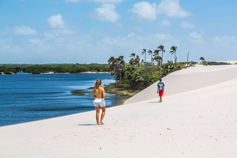 Promenades dans le parc des Lencois Maranhenses - Brésil