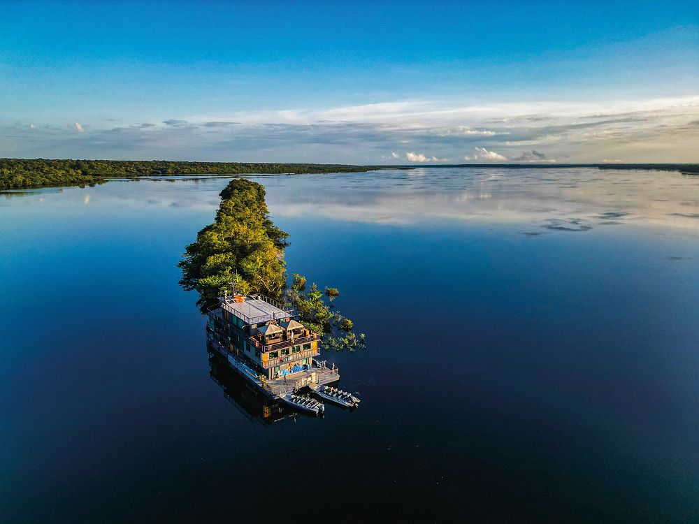 La Jangada, L'amazone, paysage