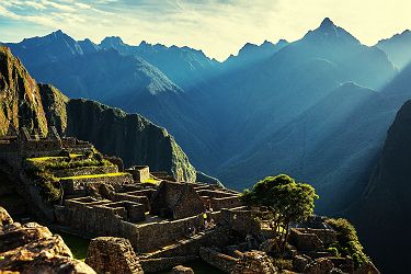 Pérou - Vue sur le site inca "Machu Picchu"