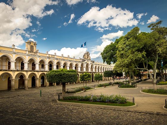 Guatemala - Palais des Capitaines à Antigua 