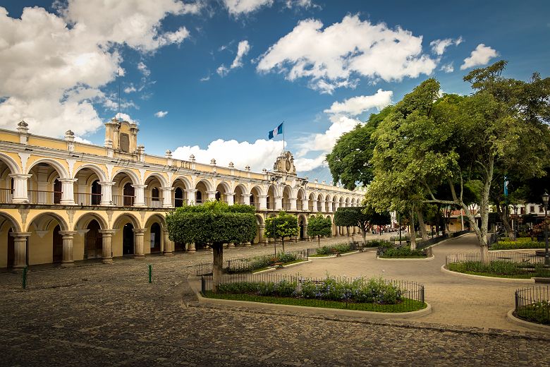 Guatemala - Palais des Capitaines à Antigua 