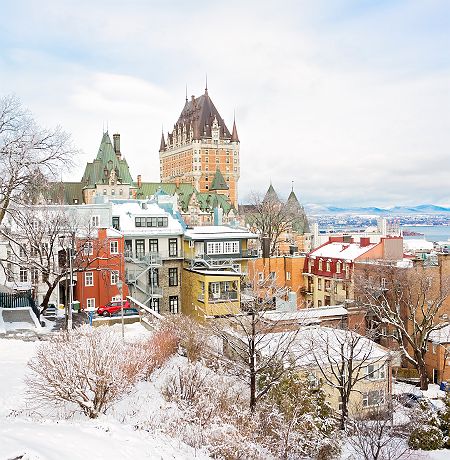 Chateau Frontenac à Quebec