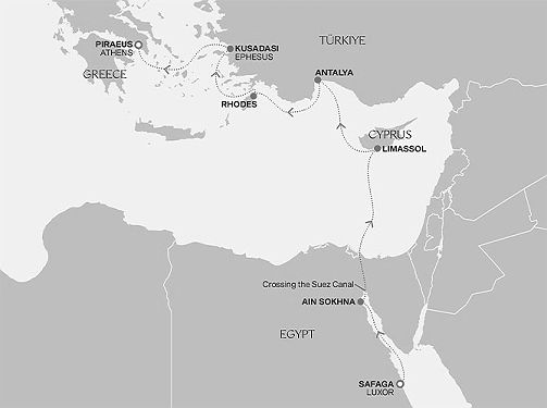 Carte Ondes d'Orient
