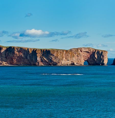 Québec- Vue sur le Rocher-Percé