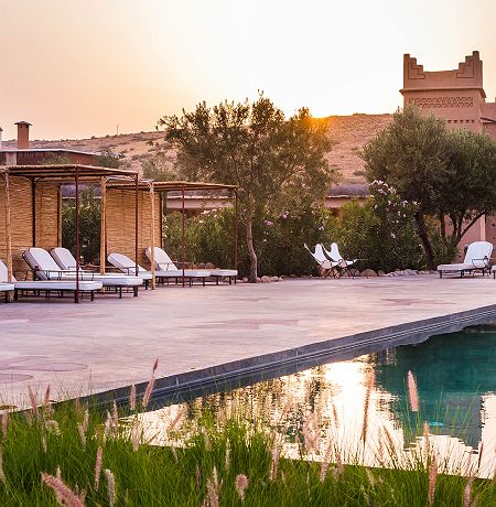 Kasbah Beldi - Piscine - Lac de Lalla Takerkoust - Maroc