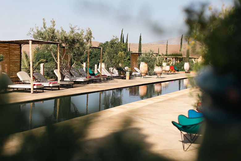 Kasbah Beldi - Piscine - Lac de Lalla Takerkoust - Maroc