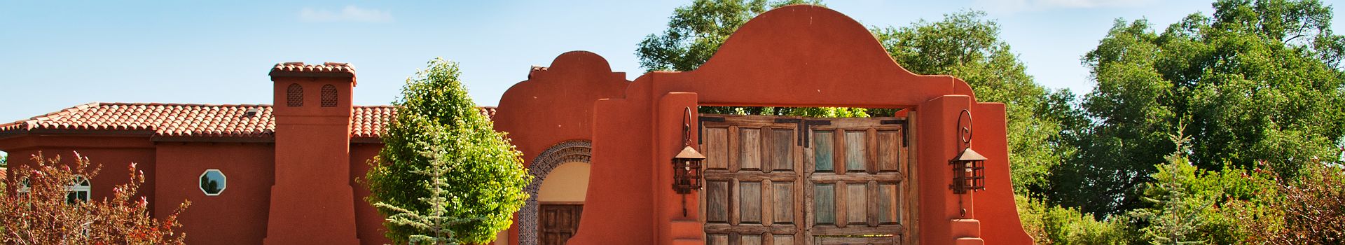 Hacienda à Coralles - Nouveau Mexique, Etats-Unis