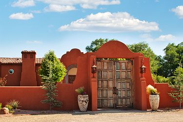 Hacienda à Coralles - Nouveau Mexique, Etats-Unis