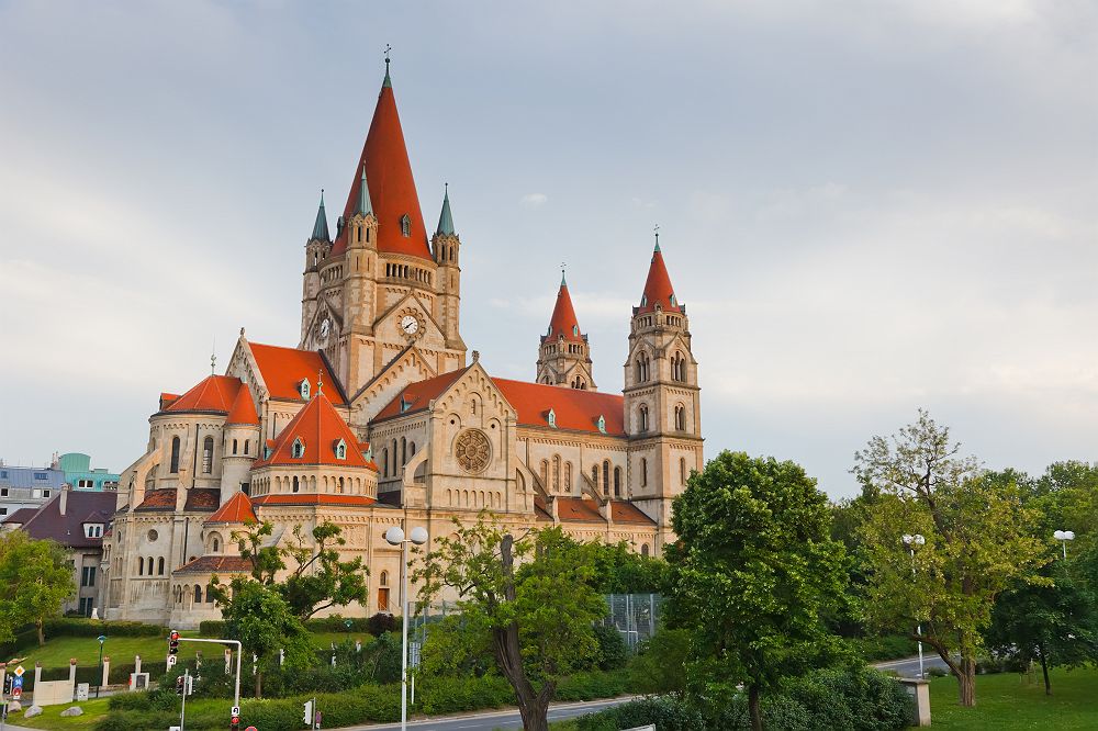 Eglise Saint François d'Assise à Vienne - Autriche
