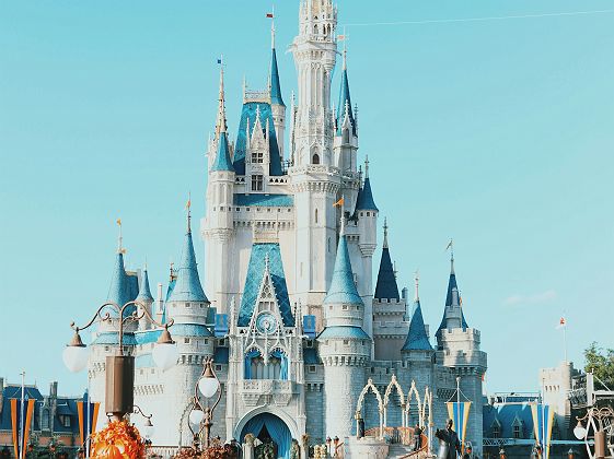 parc Disney land Orlando chateau