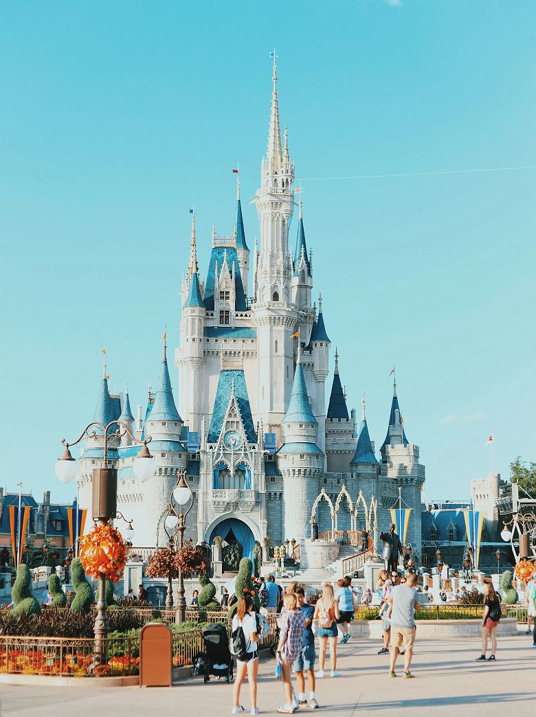 parc Disney land Orlando chateau