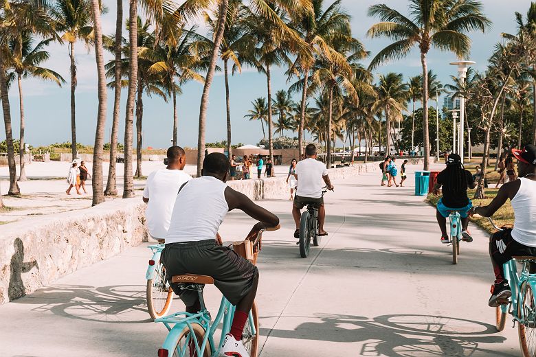 Miami Beach à vélo