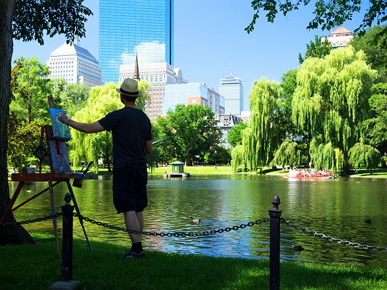 Public Garden Boston Commun