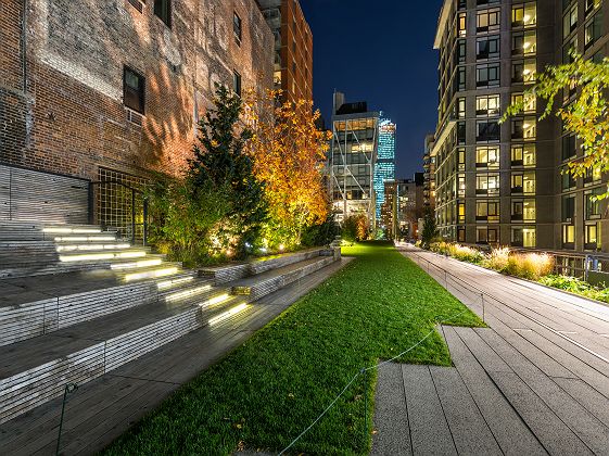 La High line de nuit - New York