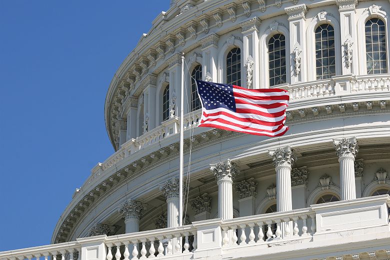 Le Capitole à Washington aux Etats Unis