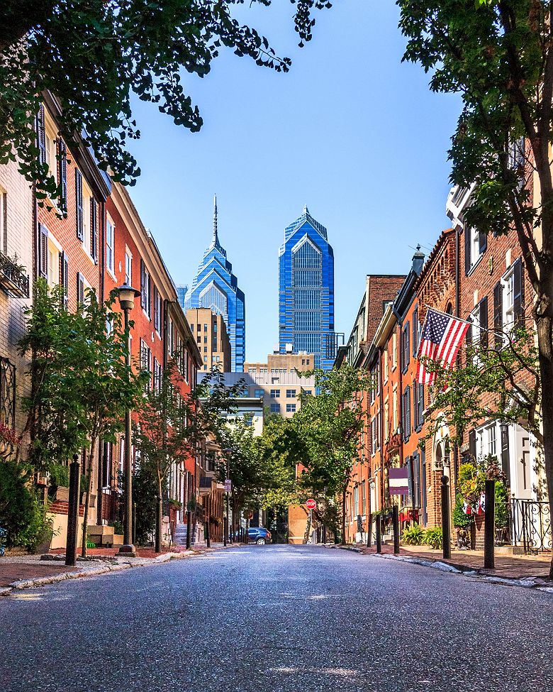 Rues de Philadelphie - Etats-Unis