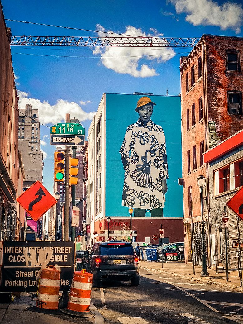 Mural Street art fresque 