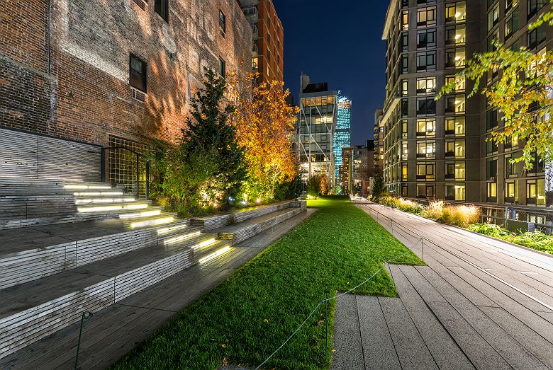La High line de nuit - New York