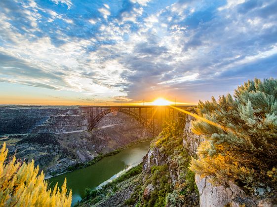 Visit Idaho perrine bridge twin falls