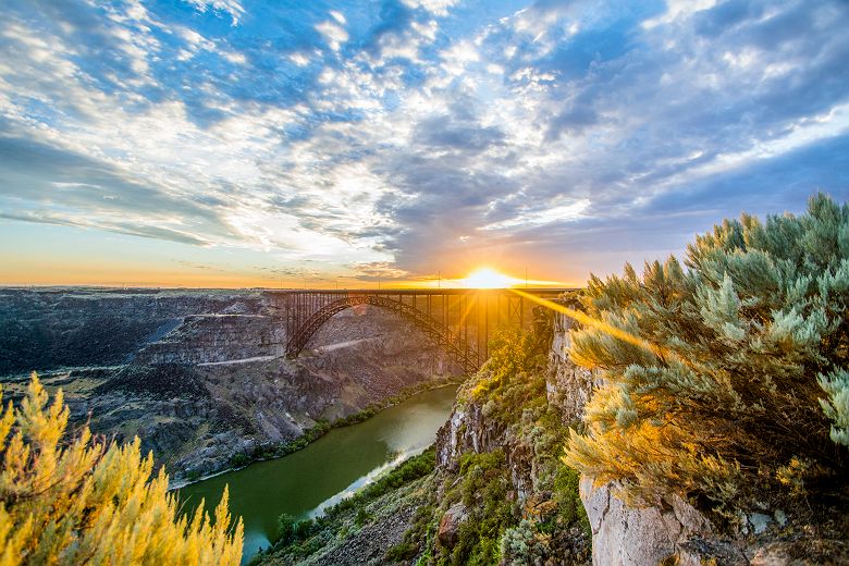 Visit Idaho perrine bridge twin falls