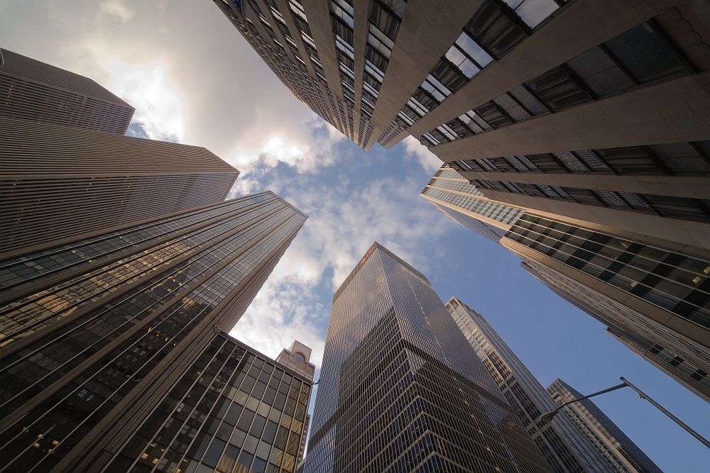 Grattes-ciels de New York aux Etats Unis