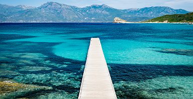 Eau turquoise de Corse - France