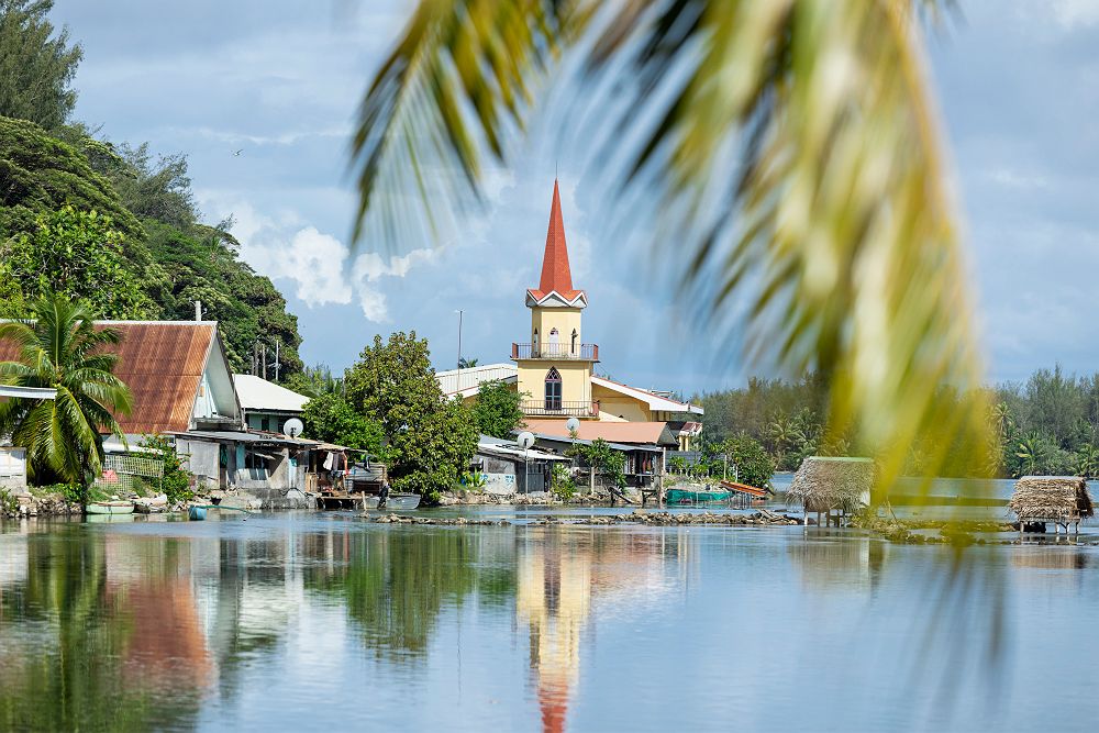 Village à Huahine