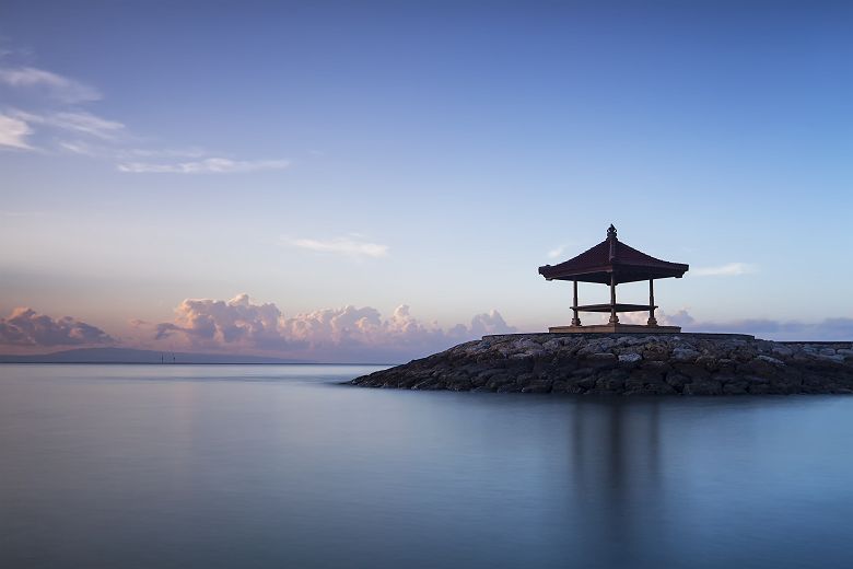 Indonésie - Vue sur la plage Sanur à Karang