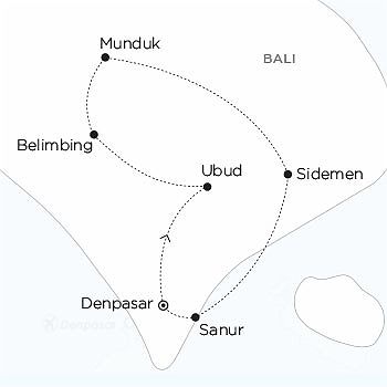 itineraire du voyage