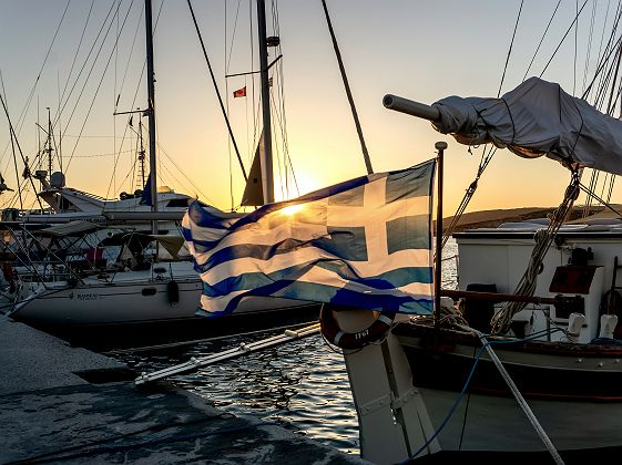 Bateau Paros grèce