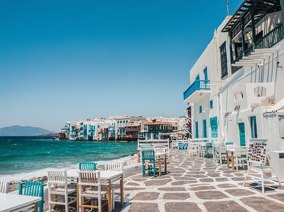 Quartier Alefkandra, Mykonos - Grèce
