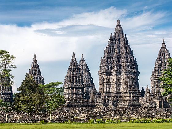 Temple de Prambanan près de Yogyakarta - Indonésie
