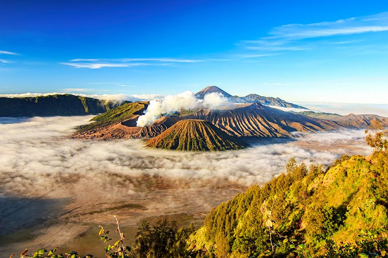 Vue sur le parc national de Bromo Tengger Semeru, Java - Indonésie