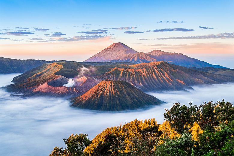 Vue sur le parc national de Bromo Tengger Semeru, Java - Indonésie