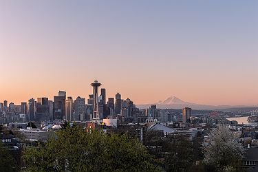 Skyline de Seattle, WA, USA