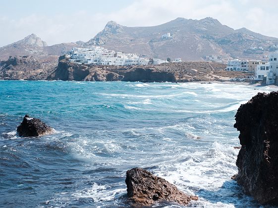 Grèce - Vue sur l'île Naxos, les Cyclades