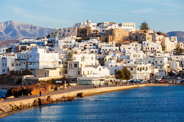 Grèce - Vue sur l'île Naxos, les Cyclades