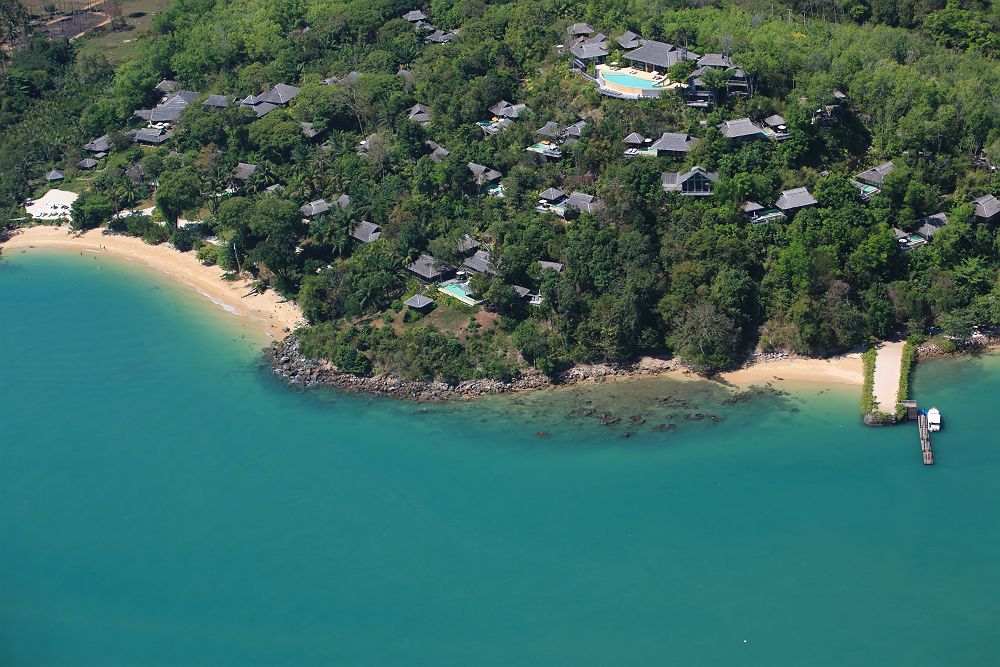 Six Senses Yao Noi - resort aerial view