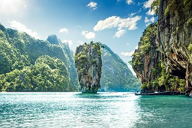 James Bond Island dans la Baie de Phang Nga - Thaïlande